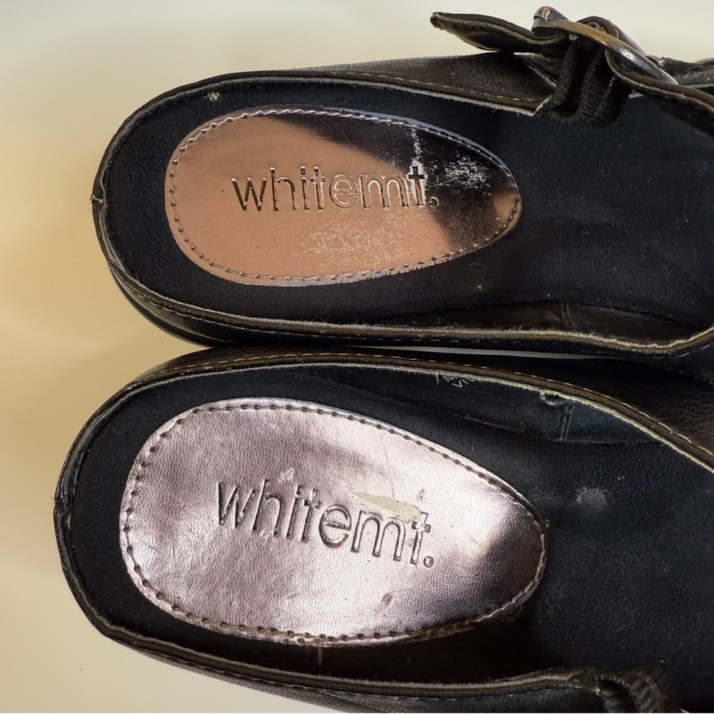 White Mountain Peep-Toe Clogs - image 5